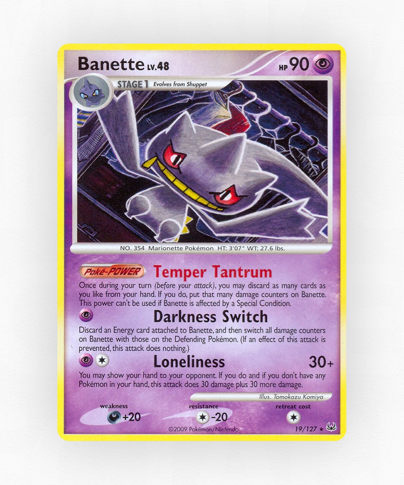 Banette - Platinum 19/127 (Reverse Holo)