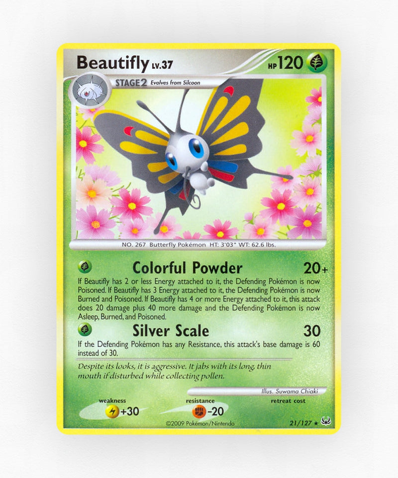 Beautifly - Platinum 21/127 (Non-Holo)
