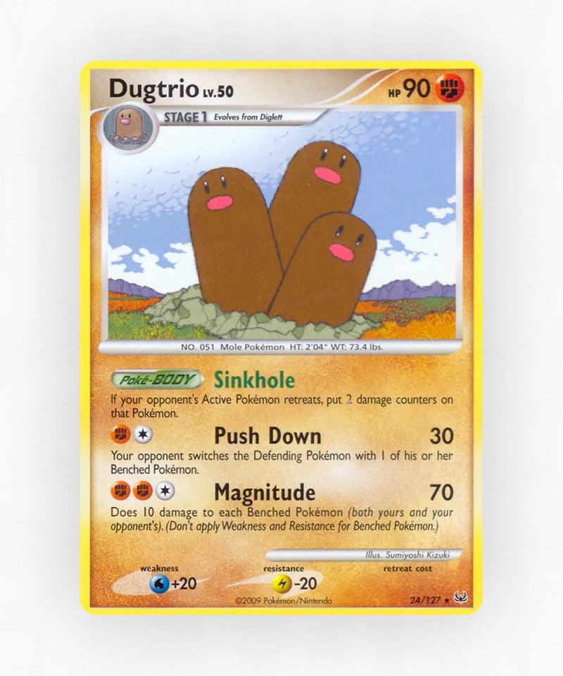 Dugtrio - Platinum 24/127 (Reverse Holo)