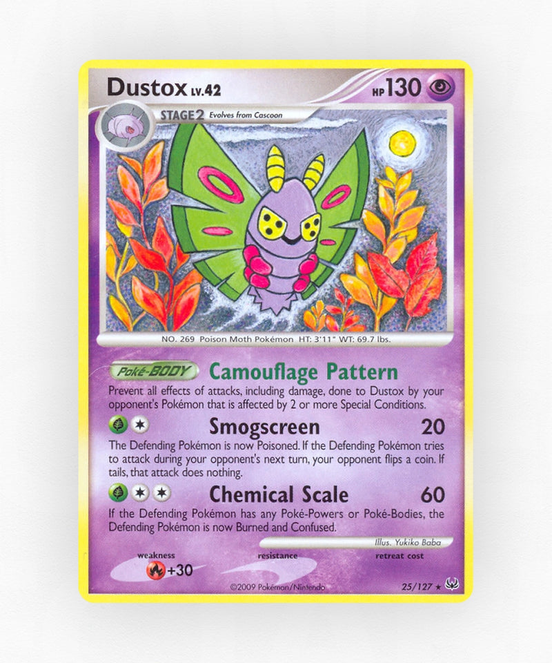 Dustox - Platinum 25/127 (Reverse Holo)