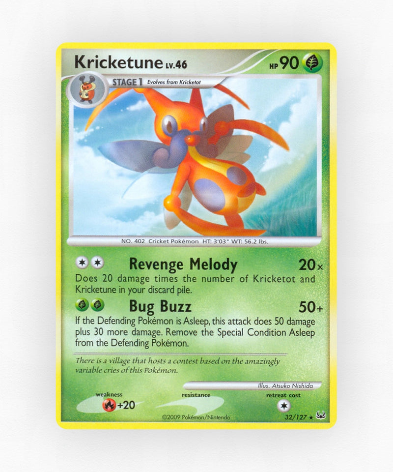 Kricketune - Platinum 32/127 (Non-Holo)