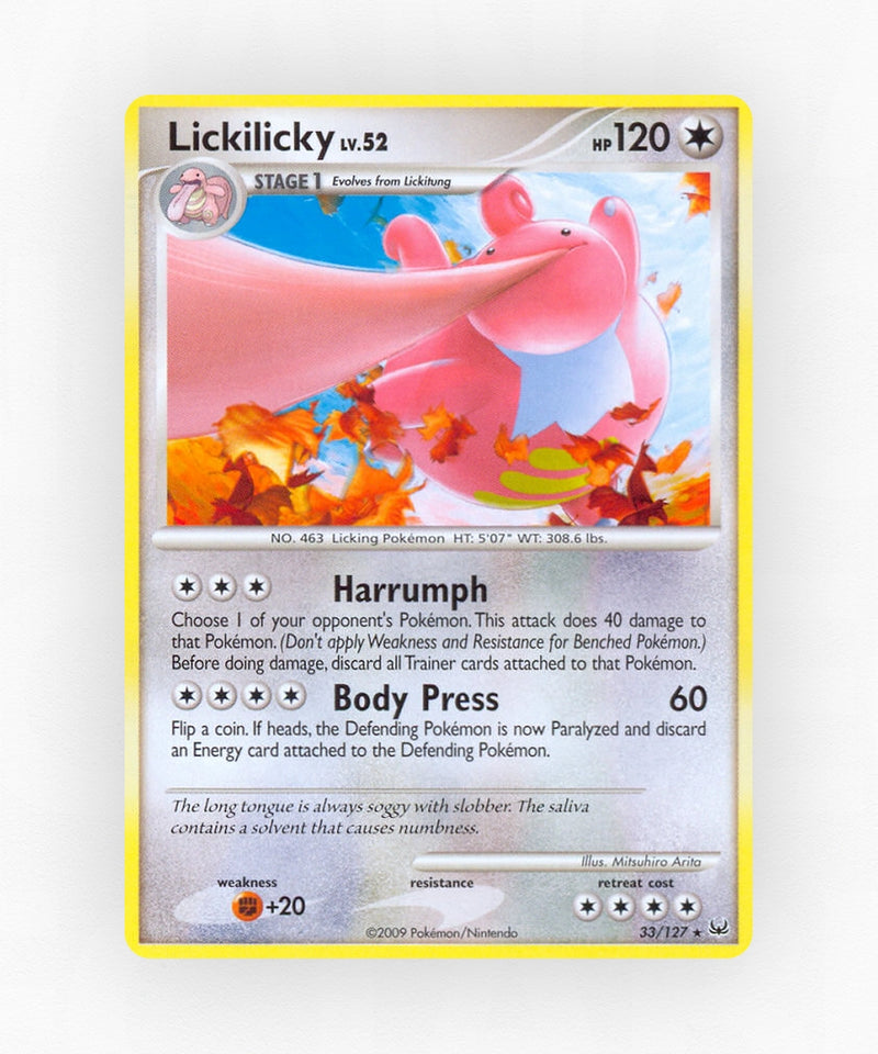 Lickilicky - Platinum 33/127 (Non-Holo)