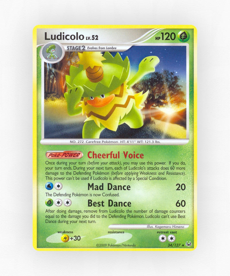 Ludicolo - Platinum 34/127 (Reverse Holo)