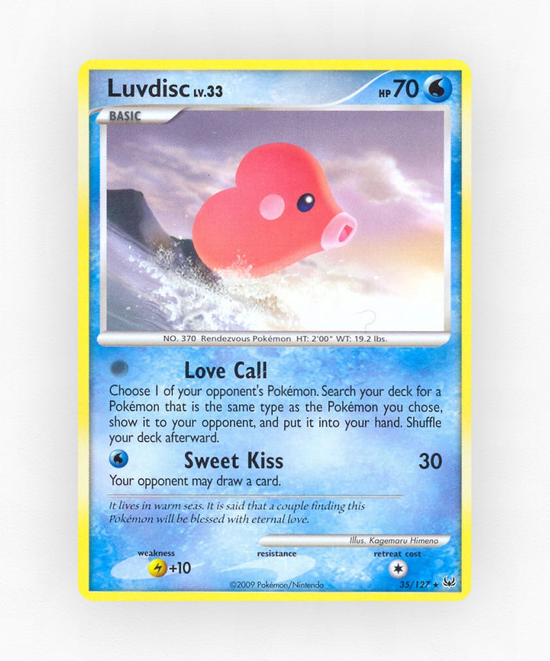 Luvdisc - Platinum 35/127 (Non-Holo)