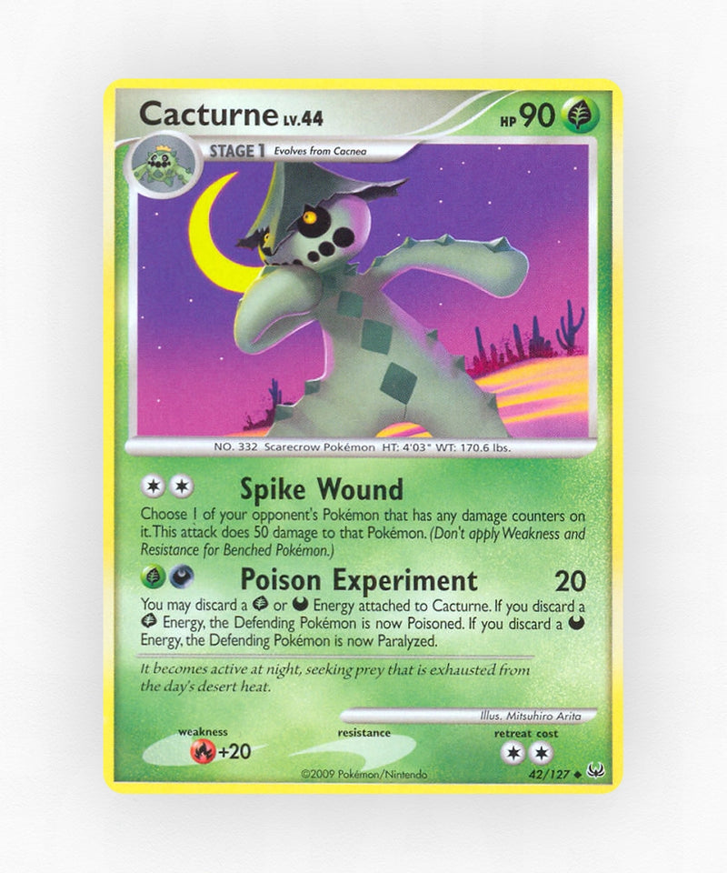 Cacturne - Platinum 42/127 (Reverse Holo)