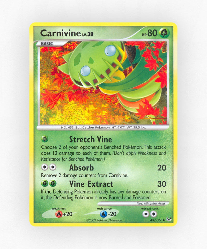 Carnivine - Platinum 43/127 (Reverse Holo)