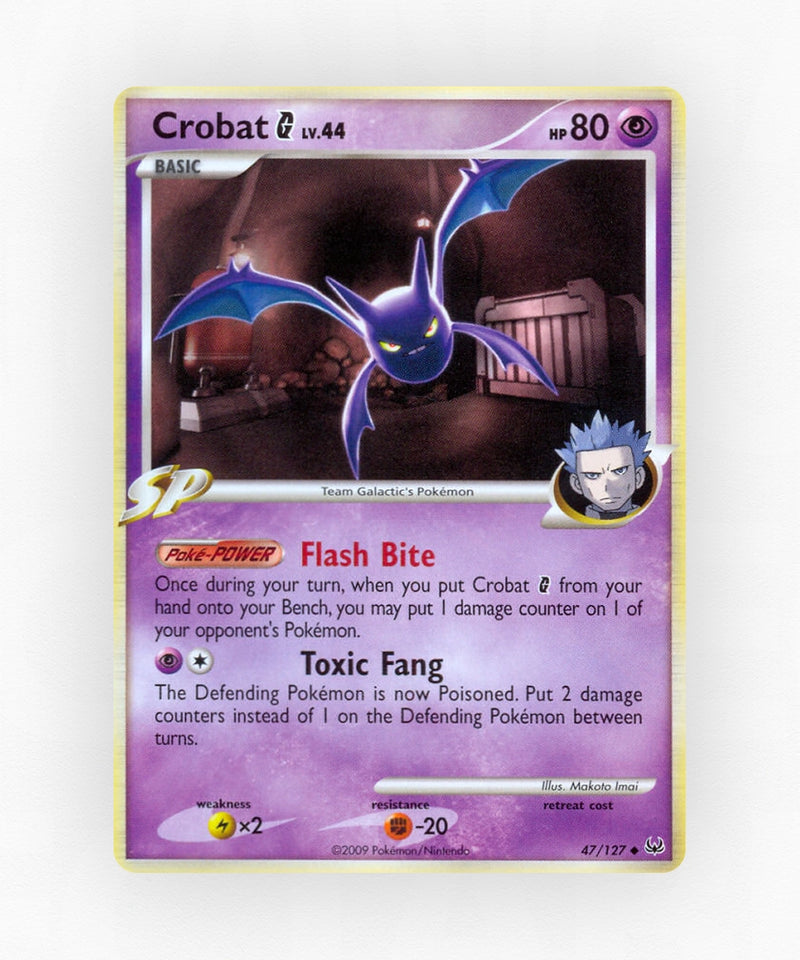 Crobat G - Platinum 47/127 (Reverse Holo)