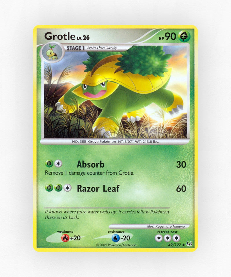 Grotle - Platinum 49/127 (Non-Holo)