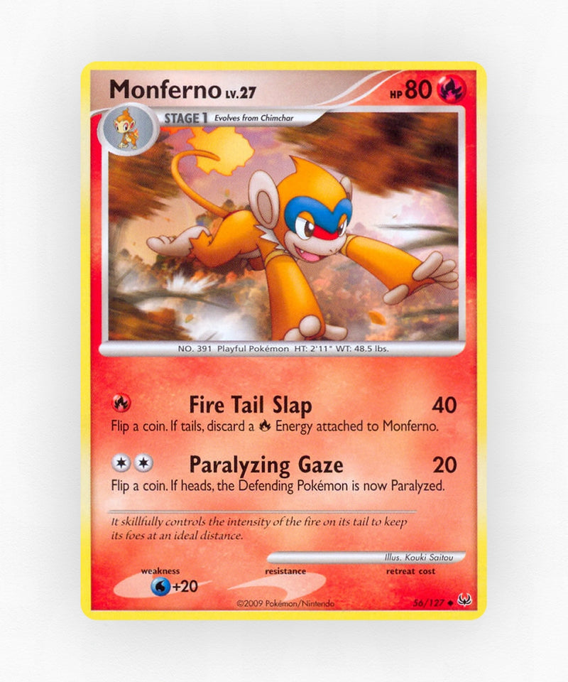 Monferno - Platinum 56/127 (Non-Holo)