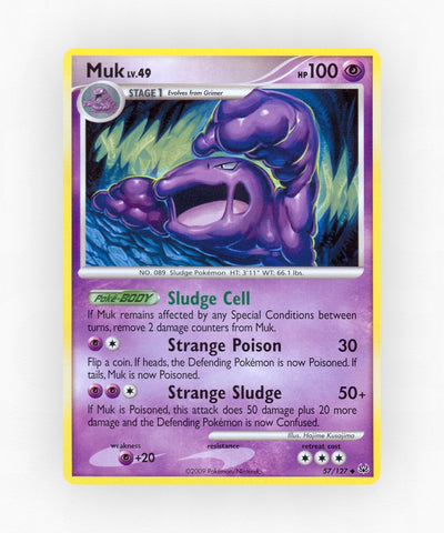 Muk - Platinum 57/127 (Non-Holo)