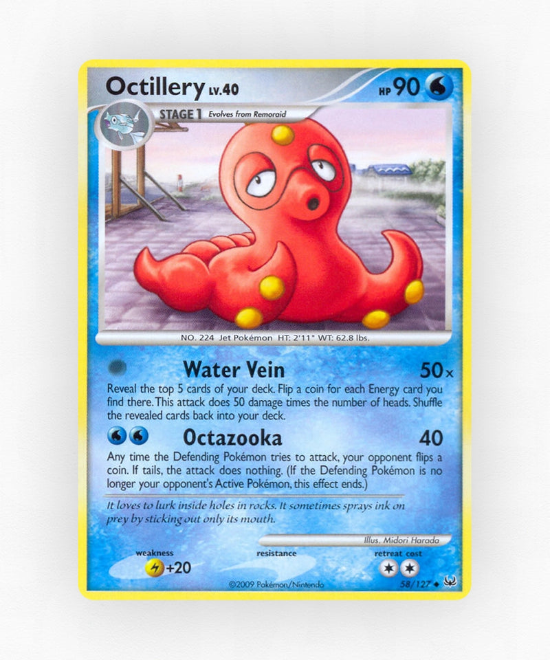 Octillery - Platinum 58/127 (Reverse Holo)