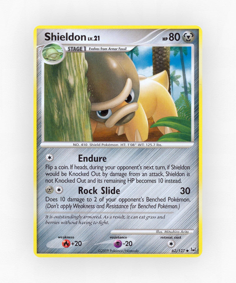Shieldon - Platinum 62/127 (Non-Holo)