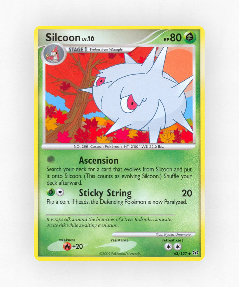 Silcoon - Platinum 63/127 (Reverse Holo)