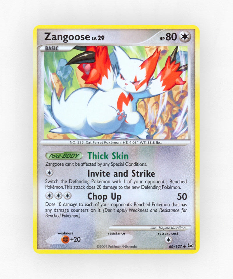 Zangoose - Platinum 66/127 (Non-Holo)