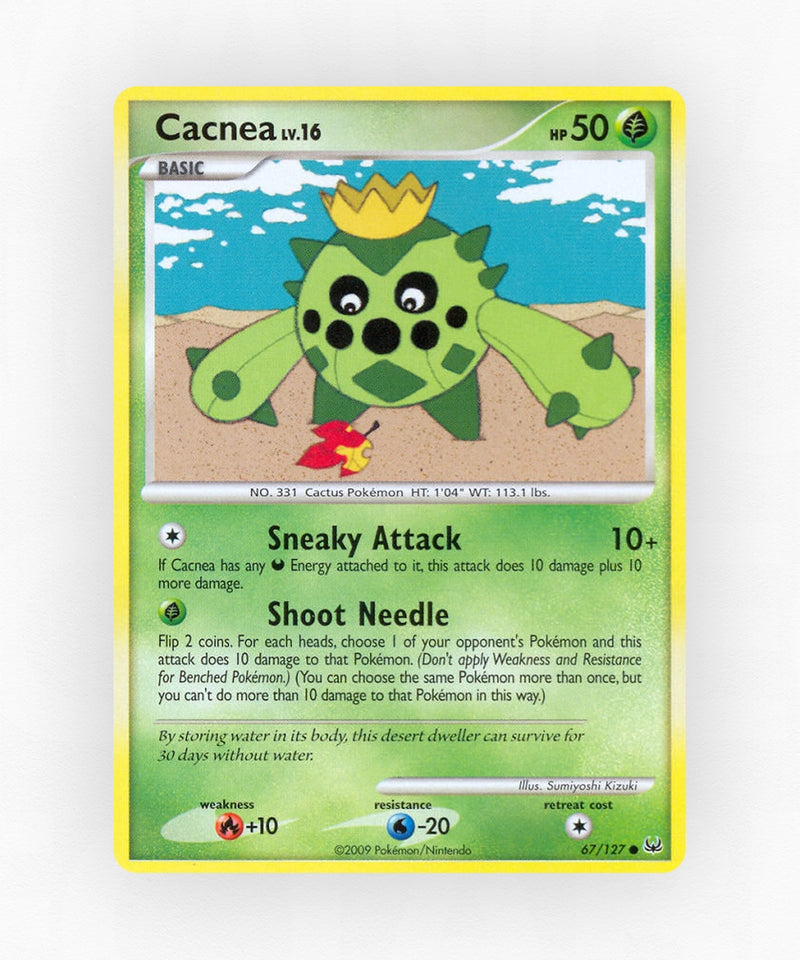 Cacnea - Platinum 67/127 (Non-Holo)