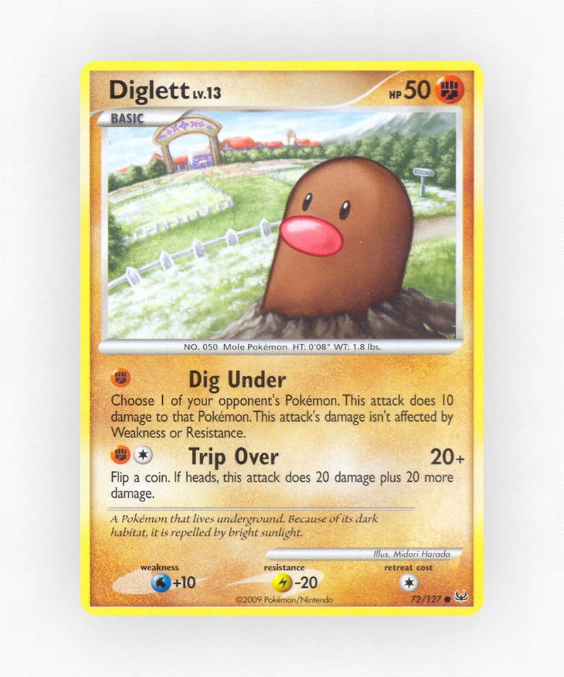 Diglett - Platinum 72/127 (Reverse Holo)