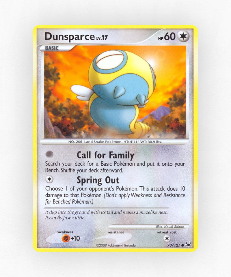 Dunsparce - Platinum 73/127 (Reverse Holo)