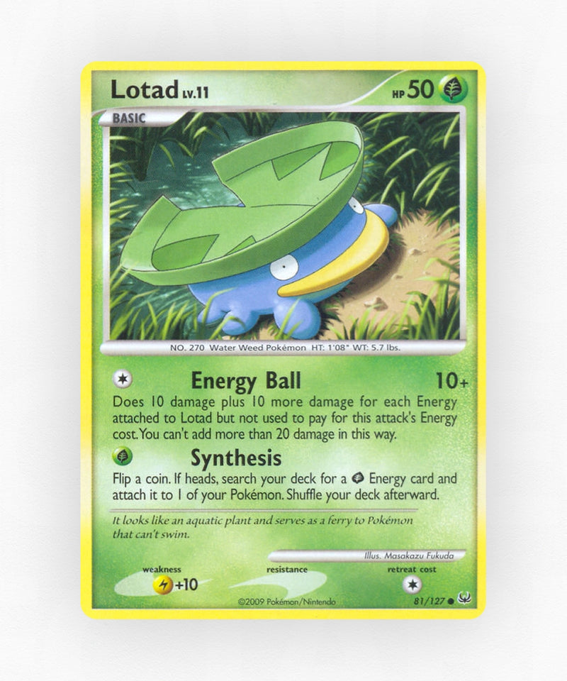 Lotad - Platinum 81/127 (Non-Holo)