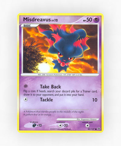 Misdreavus - Platinum 83/127 (Non-Holo)