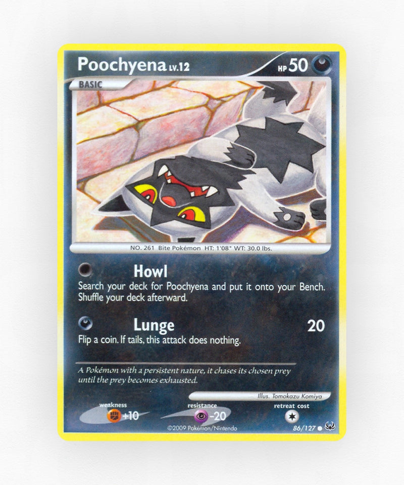 Poochyena - Platinum 86/127 (Non-Holo)