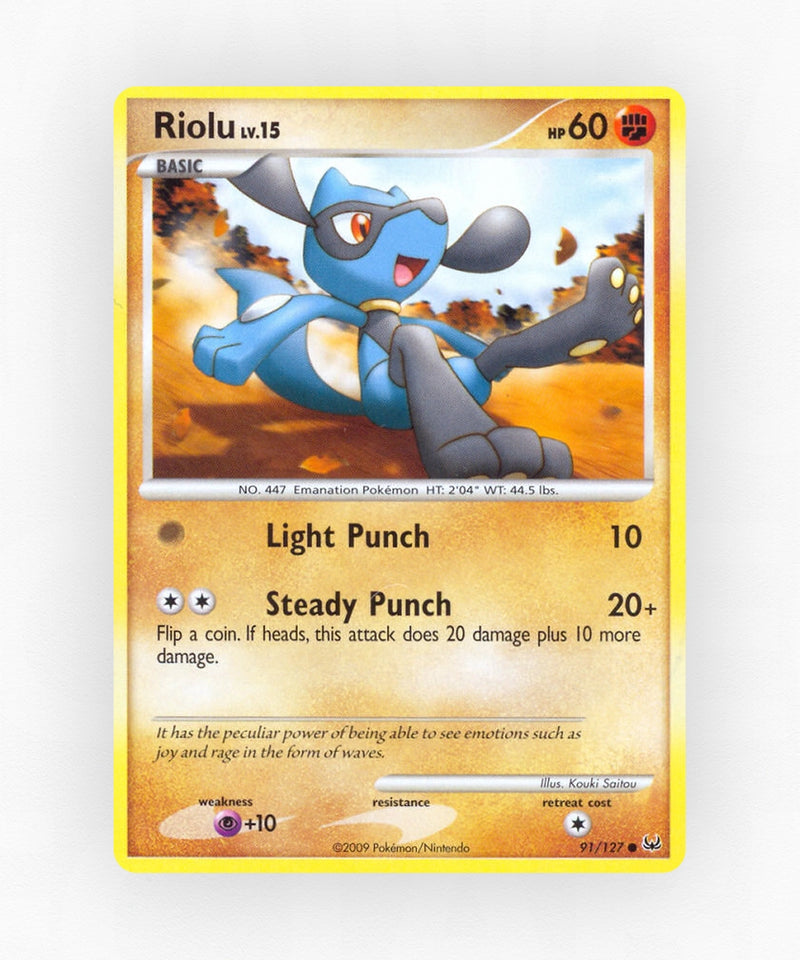 Riolu - Platinum 91/127 (Reverse Holo)