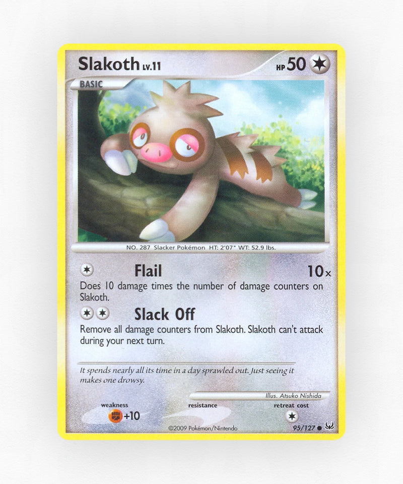 Slakoth - Platinum 95/127 (Non-Holo)