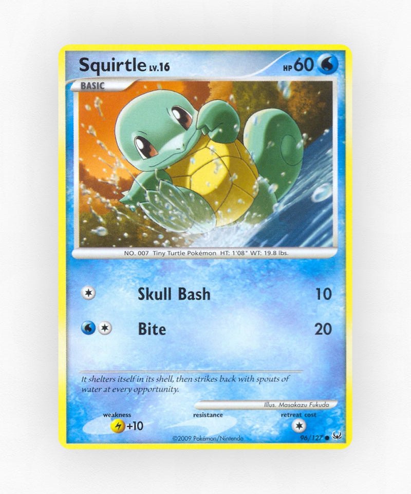 Squirtle - Platinum 96/127 (Non-Holo)