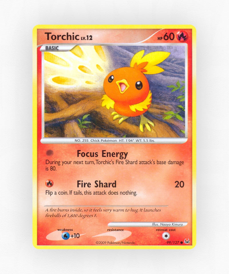 Torchic - Platinum 99/127 (Non-Holo)