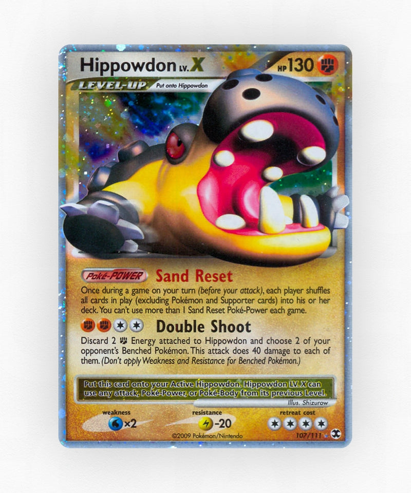 Hippowdon LV.X - Rising Rivals 107/111 (Holo)