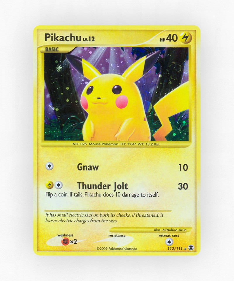 Pikachu - Rising Rivals 112/111 (Holo)