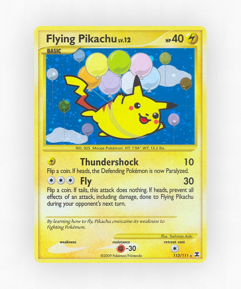 Flying Pikachu - Rising Rivals 113/111 (Holo)