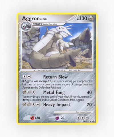 Aggron - Rising Rivals 14/111 (Non-Holo)
