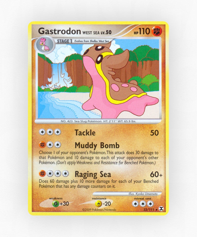 Gastrodon West Sea - Rising Rivals 22/111 (Reverse Holo)