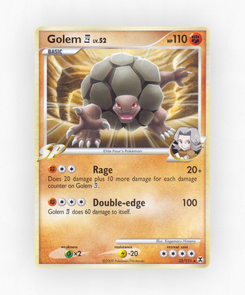 Golem E4 - Rising Rivals 23/111 (Reverse Holo)