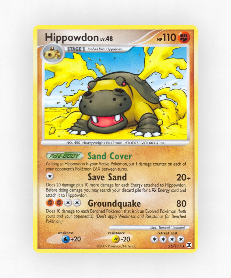 Hippowdon - Rising Rivals 25/111 (Reverse Holo)