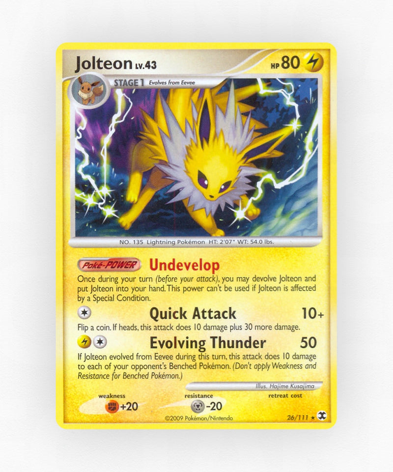 Jolteon - Rising Rivals 26/111 (Reverse Holo)