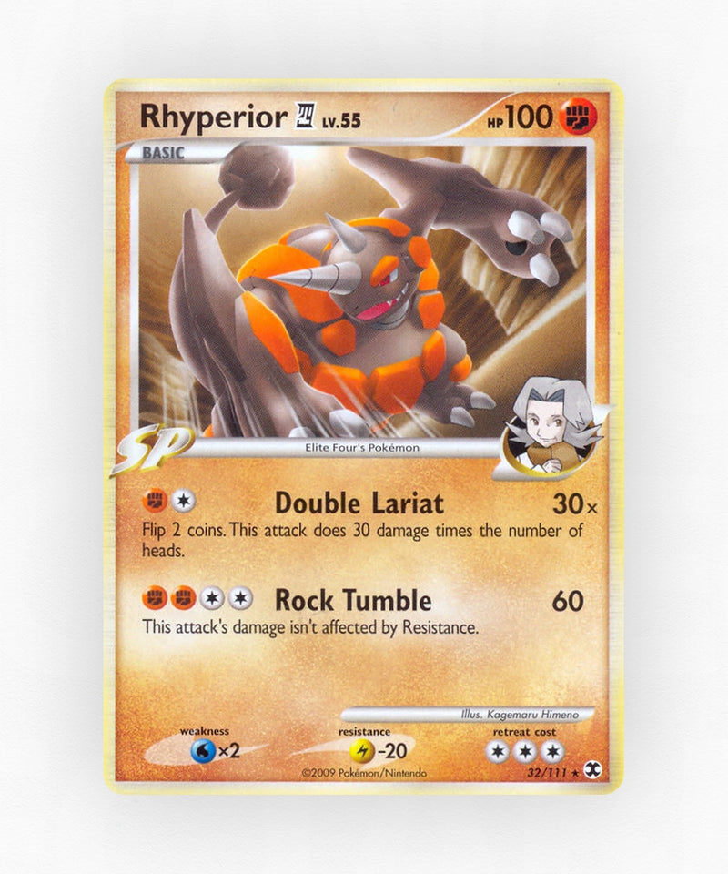 Rhyperior E4 - Rising Rivals 32/111 (Reverse Holo)
