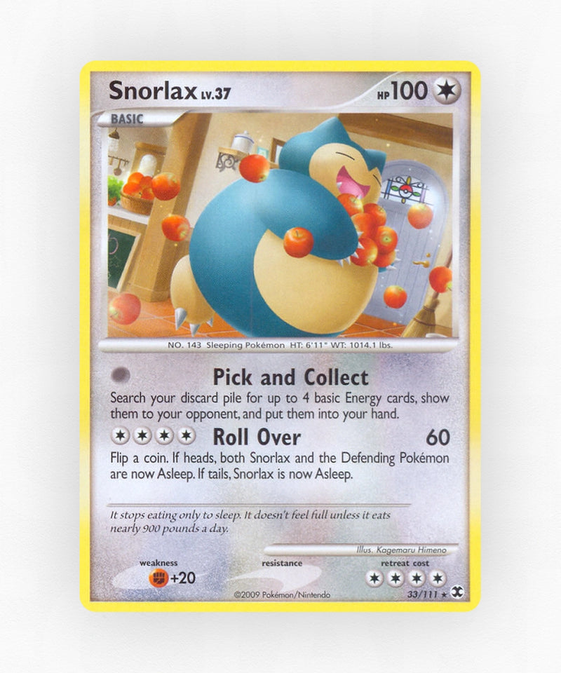 Snorlax - Rising Rivals 33/111 (Non-Holo)