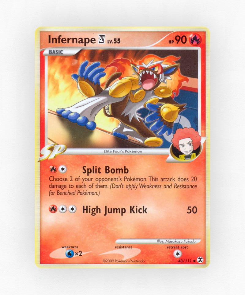 Infernape E4 - Rising Rivals 43/111 (Non-Holo)