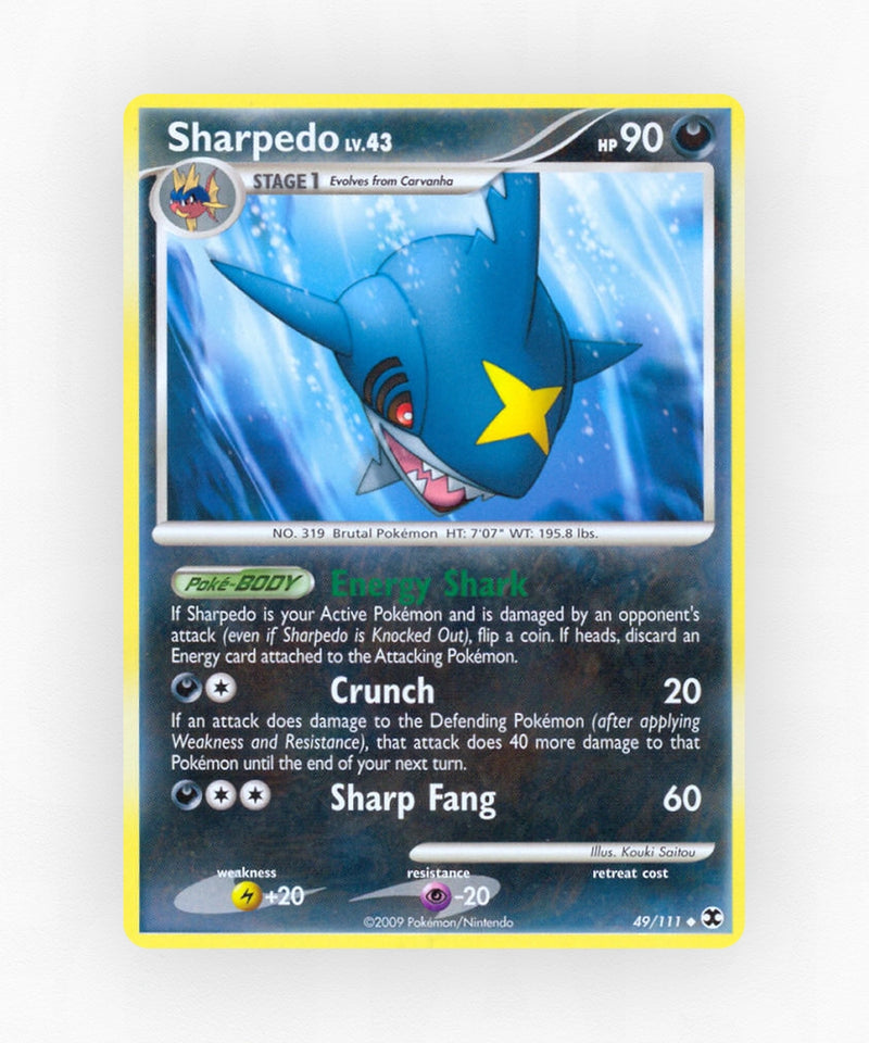Sharpedo - Rising Rivals 49/111 (Non-Holo)