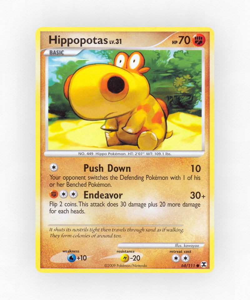 Hippopotas - Rising Rivals 64/111 (Non-Holo)