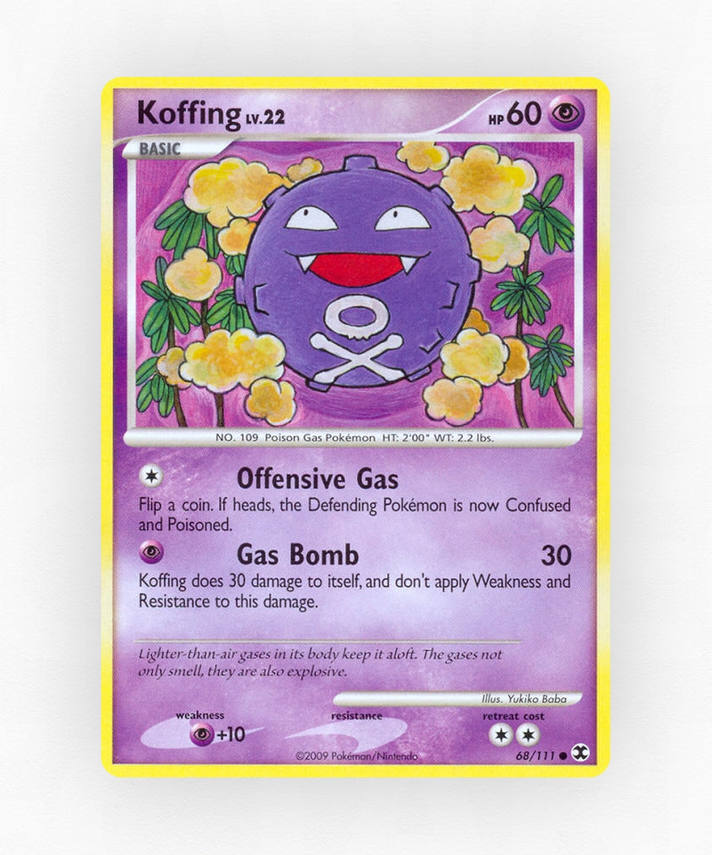 Koffing - Rising Rivals 68/111 (Non-Holo)