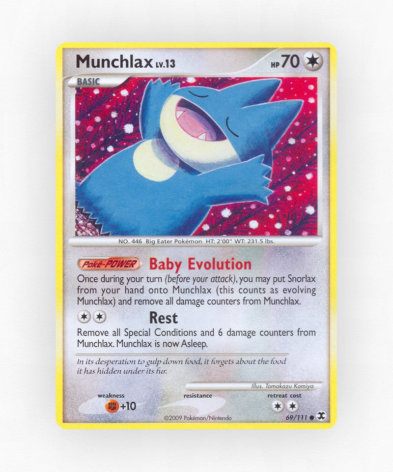 Munchlax - Rising Rivals 69/111 (Reverse Holo)