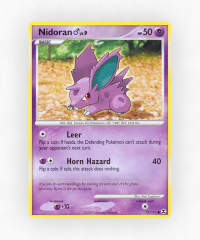 Nidoran ♂ - Rising Rivals 72/111 (Non-Holo)