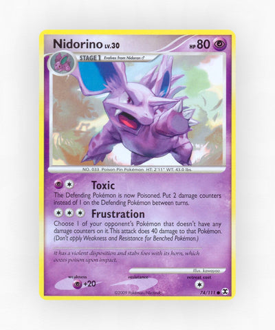 Nidorino - Rising Rivals 74/111 (Non-Holo)