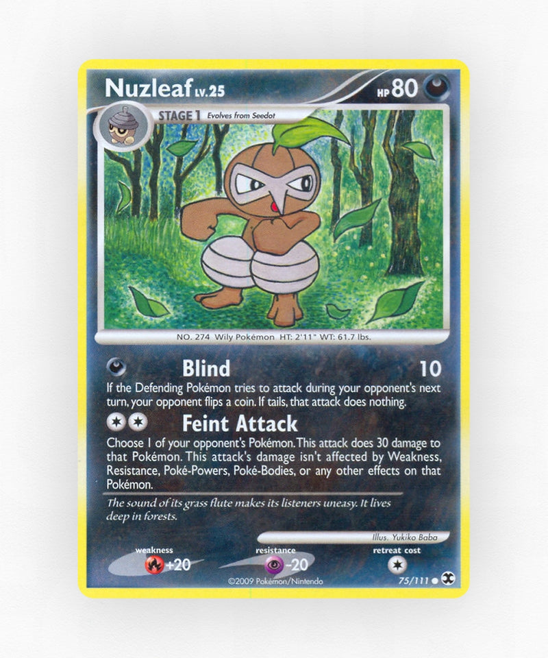 Nuzleaf - Rising Rivals 75/111 (Reverse Holo)