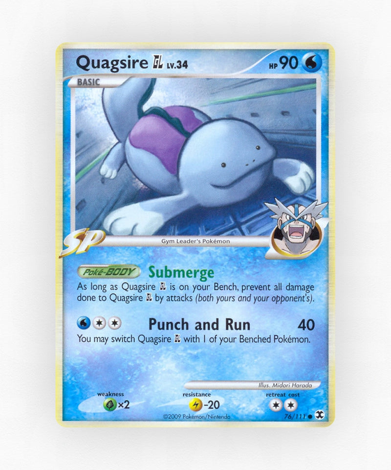 Quagsire GL - Rising Rivals 76/111 (Reverse Holo)