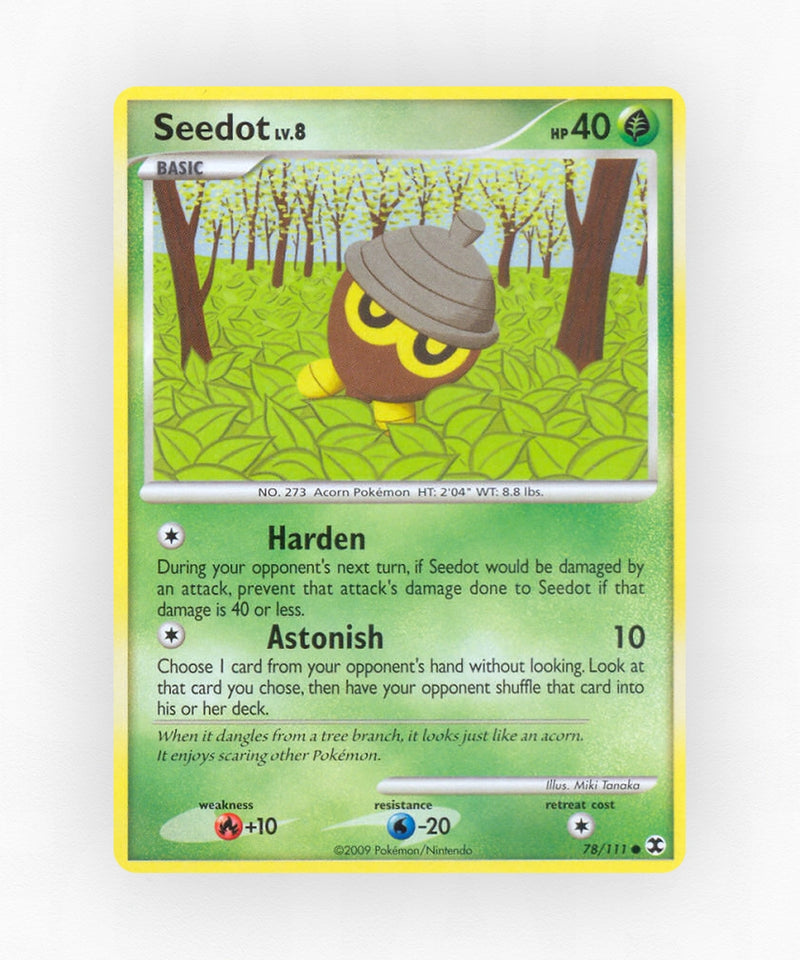 Seedot - Rising Rivals 78/111 (Non-Holo)