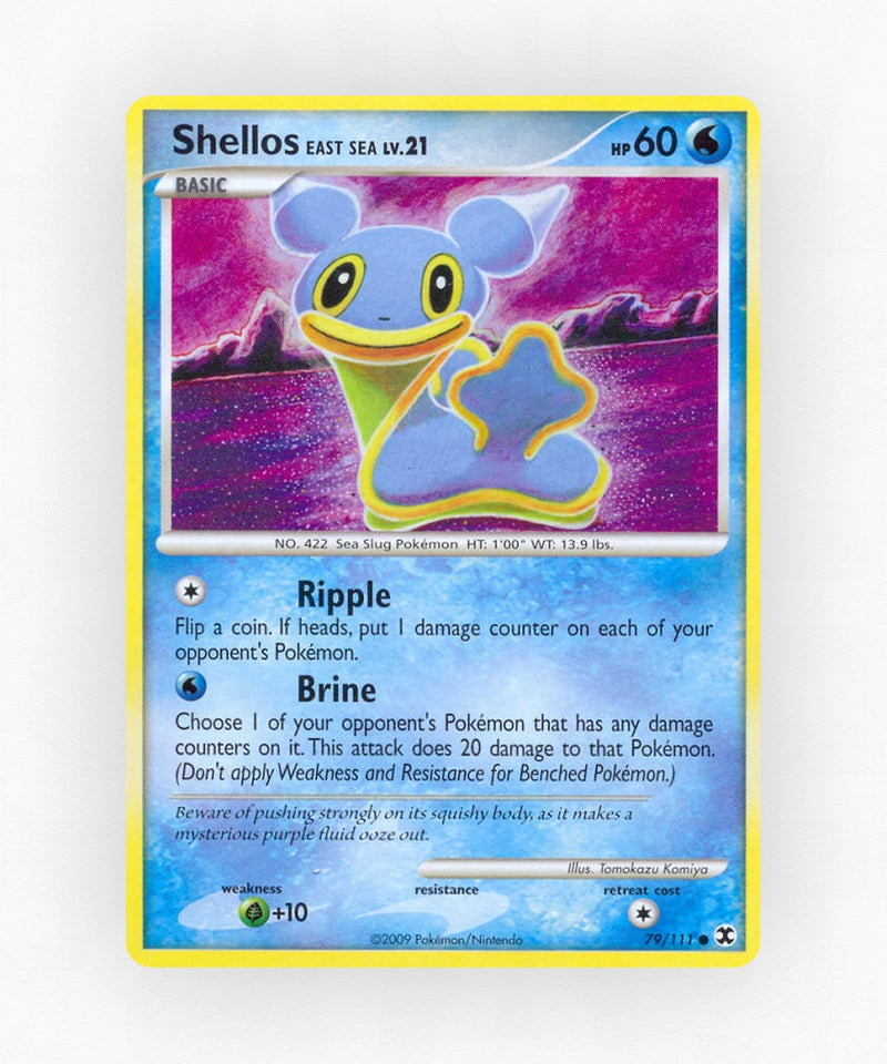 Shellos East Sea - Rising Rivals 79/111 (Non-Holo)
