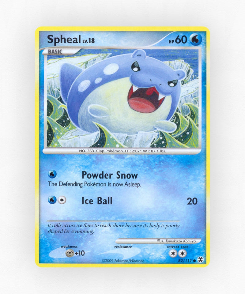 Spheal - Rising Rivals 82/111 (Reverse Holo)